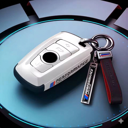 Luxury Key Fob Cover & Keychain Set for BMW