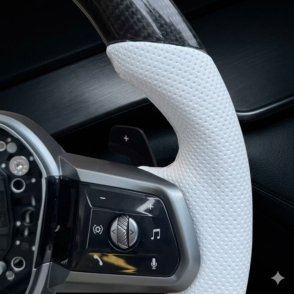 Premium Carbon Fiber Steering Wheel for BMW F20 F30 F10 F32 X5 Custom Sport Design